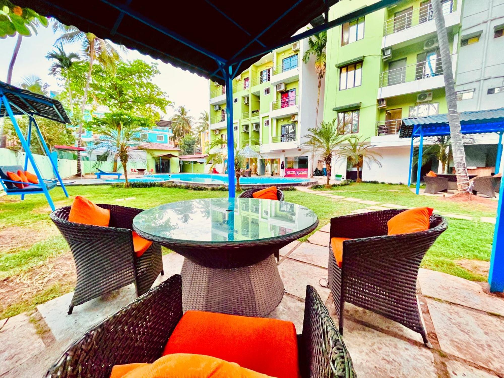 The Calagute Beach Resort By Shivam Resort 1 Km From Beach 坎多林 外观 照片