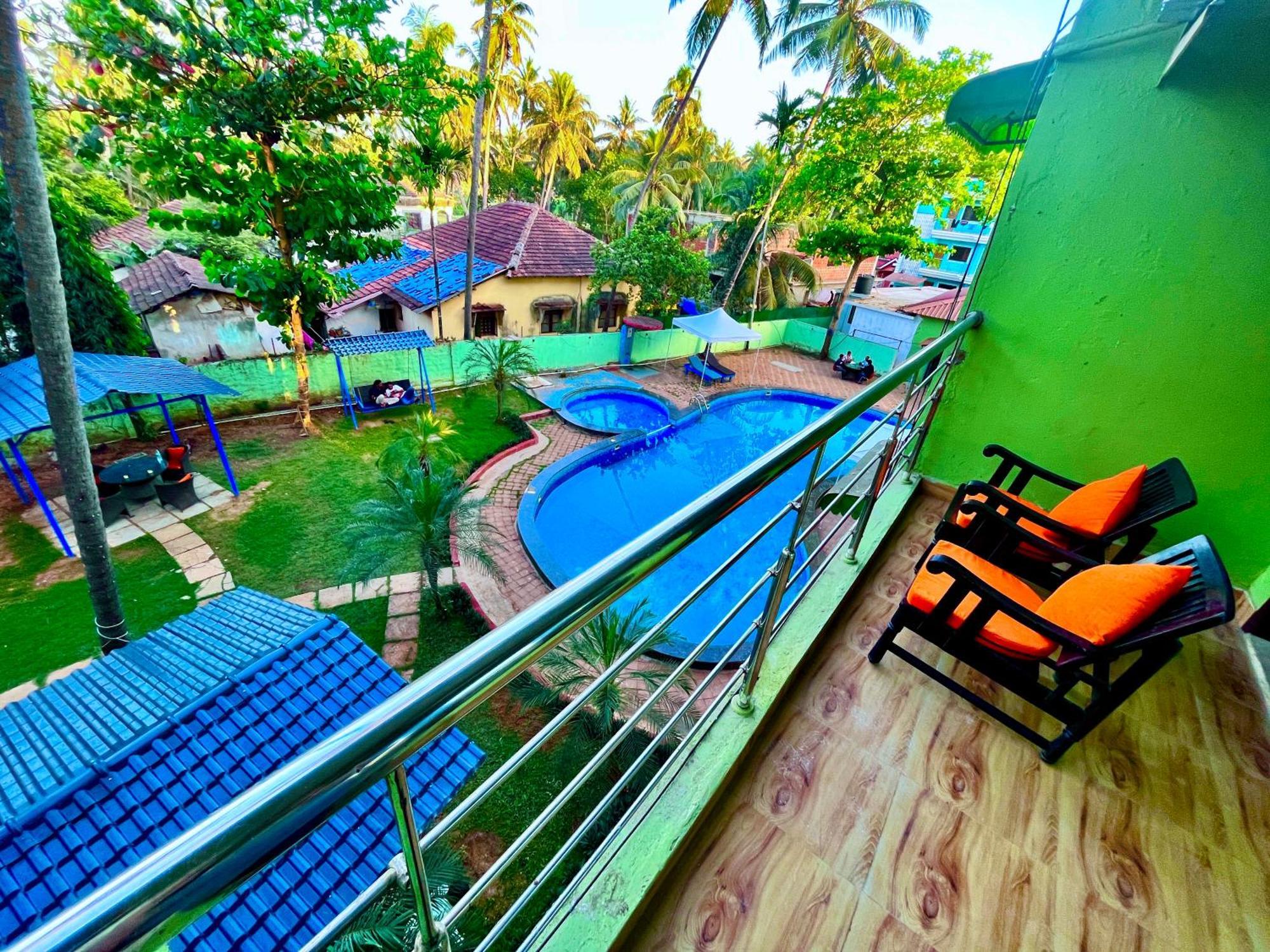 The Calagute Beach Resort By Shivam Resort 1 Km From Beach 坎多林 外观 照片