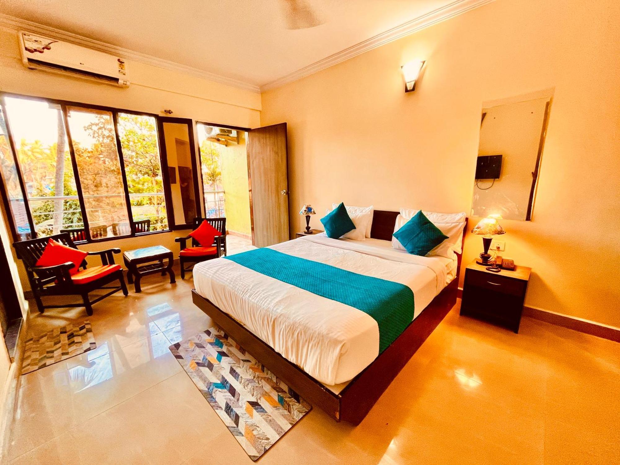 The Calagute Beach Resort By Shivam Resort 1 Km From Beach 坎多林 外观 照片