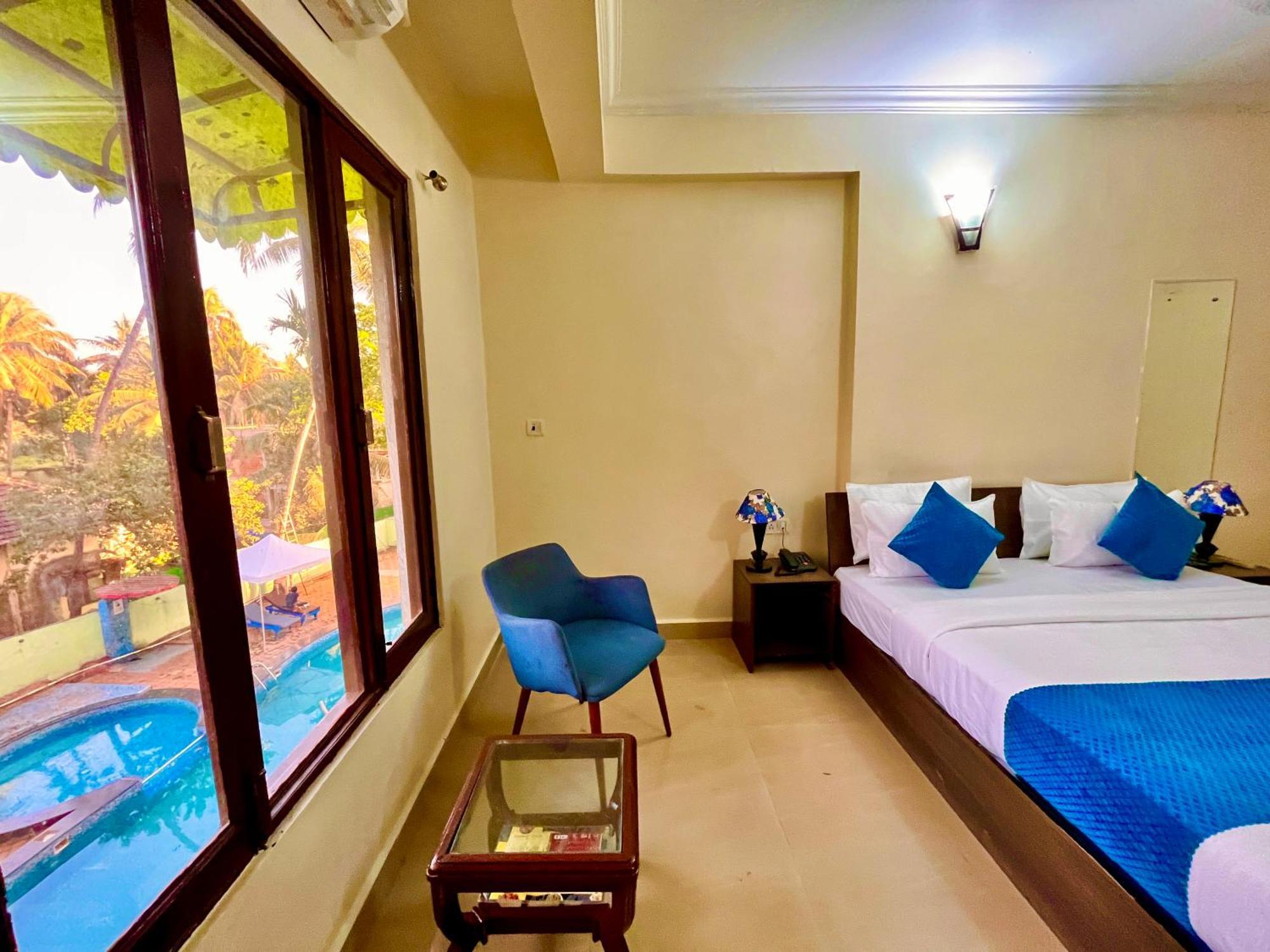 The Calagute Beach Resort By Shivam Resort 1 Km From Beach 坎多林 外观 照片